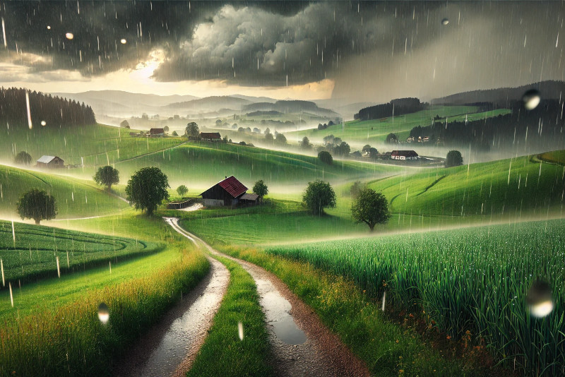 rain-countryside